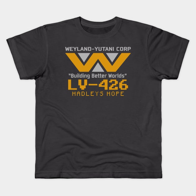 Weyland Yutani Kids T-Shirt by solo